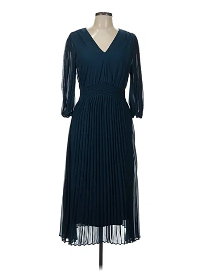 Pre-owned Taylor Cocktail Dress In Blue
