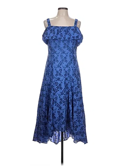 Pre-owned Taylor Cocktail Dress In Blue