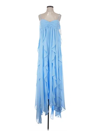 Pre-owned Taylor Cocktail Dress In Blue