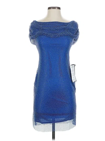Taylor Cocktail Dress In Blue