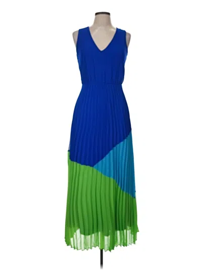 Pre-owned Taylor Cocktail Dress In Blue