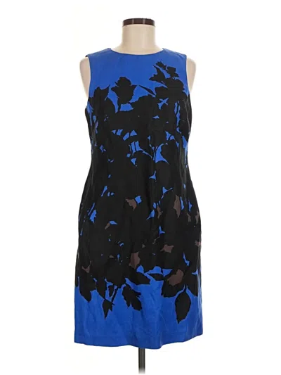 Pre-owned Taylor Cocktail Dress In Blue