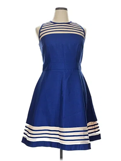 Pre-owned Taylor Cocktail Dress In Blue