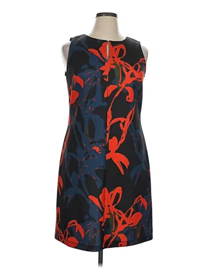 Pre-owned Taylor Cocktail Dress In Blue