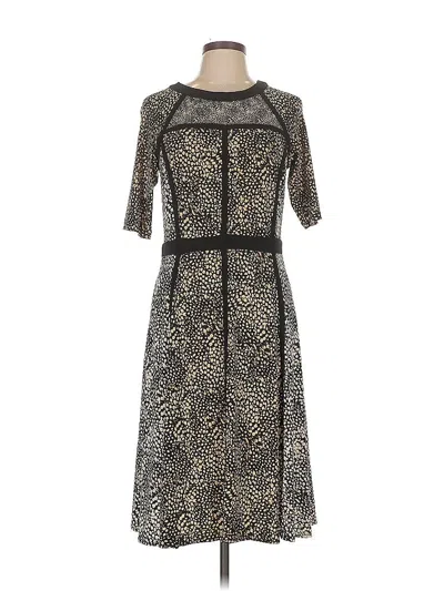 Pre-owned Taylor Cocktail Dress In Brown