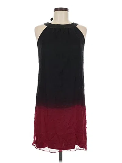 Pre-owned Taylor Cocktail Dress In Burgundy