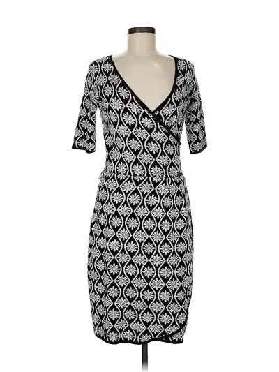 Pre-owned Taylor Cocktail Dress In Gray