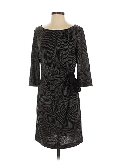 Pre-owned Taylor Cocktail Dress In Gray