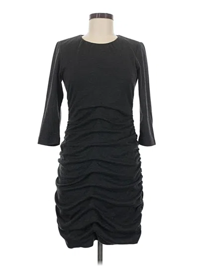 Pre-owned Taylor Cocktail Dress In Gray