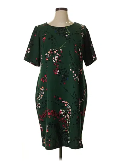 Pre-owned Taylor Cocktail Dress In Green