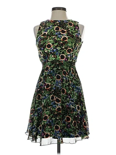 Pre-owned Taylor Cocktail Dress In Green