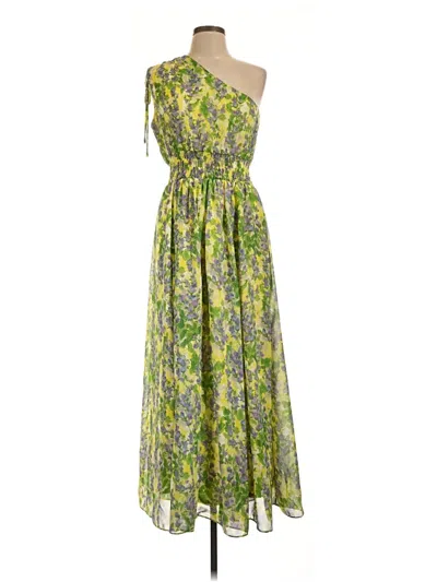 Pre-owned Taylor Cocktail Dress In Green