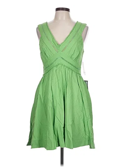 Pre-owned Taylor Cocktail Dress In Green