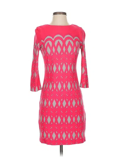 Pre-owned Taylor Cocktail Dress In Pink