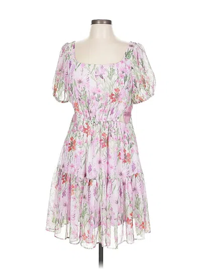 Pre-owned Taylor Cocktail Dress In Pink