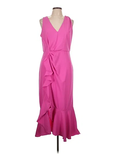 Pre-owned Taylor Cocktail Dress In Pink