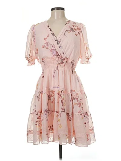 Pre-owned Taylor Cocktail Dress In Pink