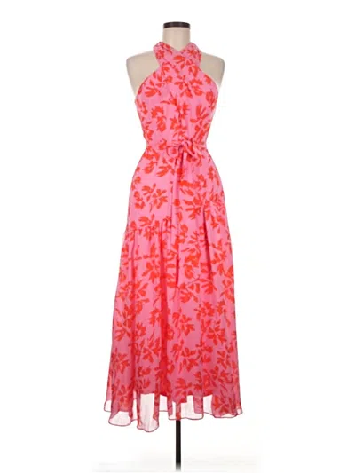 Pre-owned Taylor Cocktail Dress In Pink