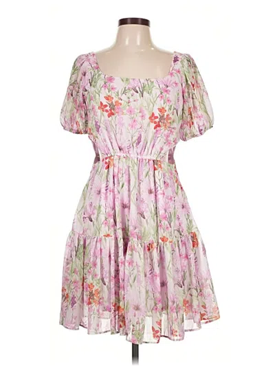 Pre-owned Taylor Cocktail Dress In Pink