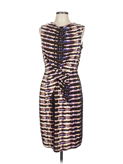 Pre-owned Taylor Cocktail Dress In Purple