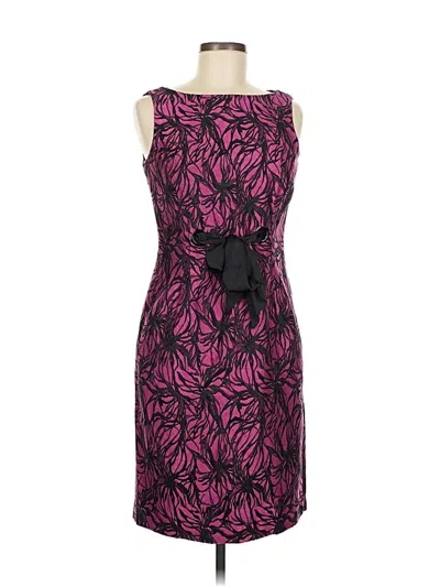 Pre-owned Taylor Cocktail Dress In Purple