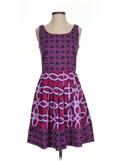 Pre-owned Taylor Cocktail Dress In Purple