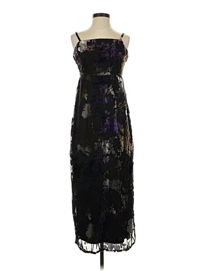 Pre-owned Taylor Cocktail Dress In Purple