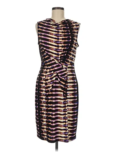 Pre-owned Taylor Cocktail Dress In Purple