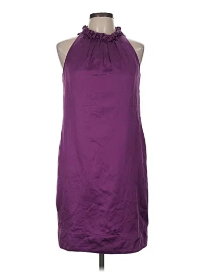 Pre-owned Taylor Cocktail Dress In Purple