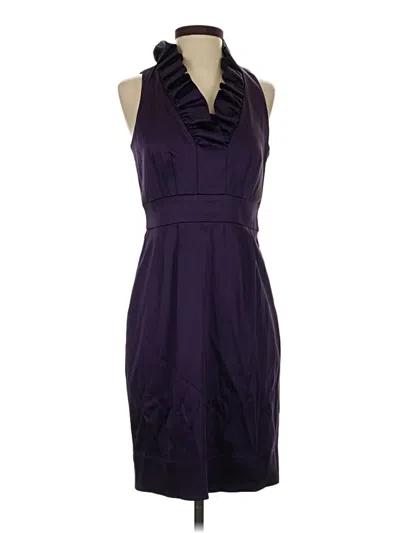 Pre-owned Taylor Cocktail Dress In Purple