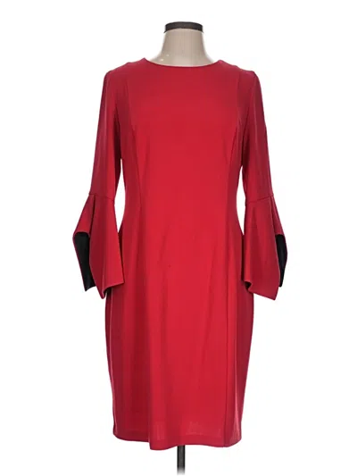 Pre-owned Taylor Cocktail Dress In Red