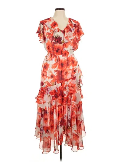 Pre-owned Taylor Cocktail Dress In Red
