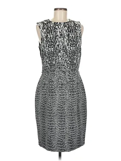 Pre-owned Taylor Cocktail Dress In Silver