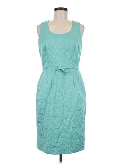 Pre-owned Taylor Cocktail Dress In Teal