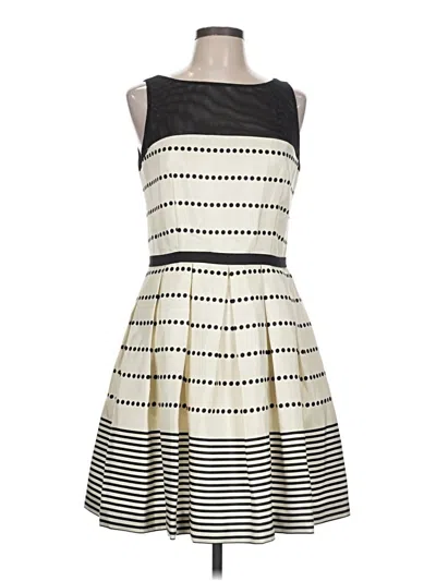 Pre-owned Taylor Cocktail Dress In White