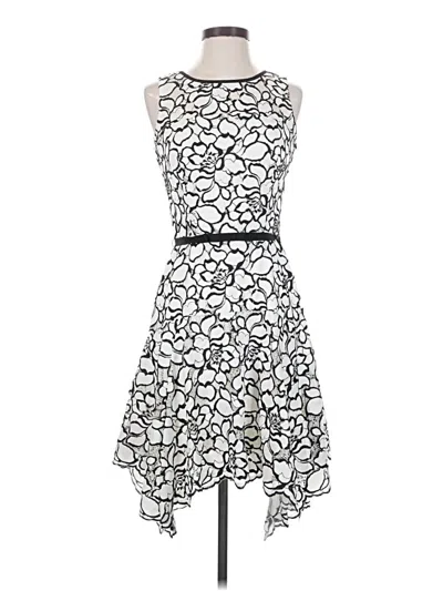 Pre-owned Taylor Cocktail Dress In White