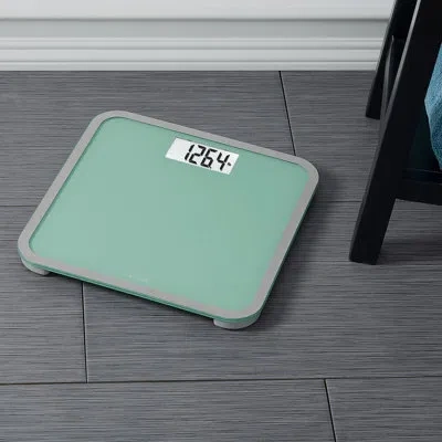 Taylor Digital Bathroom Scale, 500 Pound Capacity, Sea Foam Green