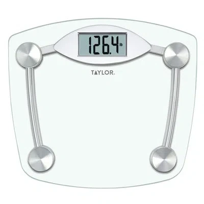 Taylor Digital Bathroom Scale, Highly Accurate Body Weight Scale