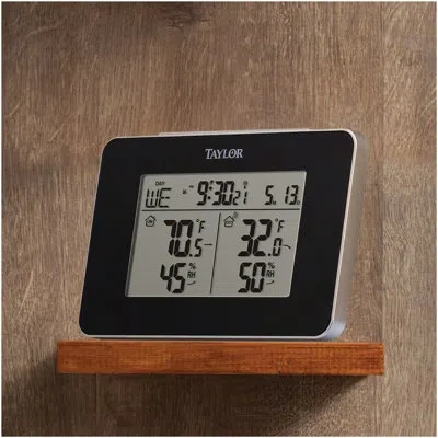 Taylor Digital Indoor/outdoor Thermometer And Hygrometer With Wireless Remote