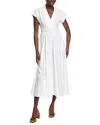 Taylor Dot Dress In White