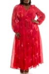 Taylor Dresses Long Sleeve Maxi Dress