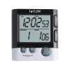 Taylor Dual Digital Timer/clock In Black