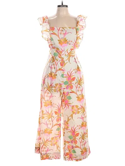 Pre-owned Taylor Jumpsuit In Pink