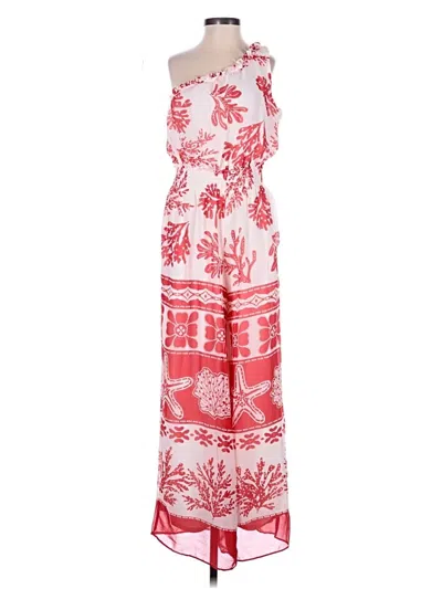 Pre-owned Taylor Jumpsuit In Red