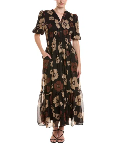 Taylor Midi Dress In Black