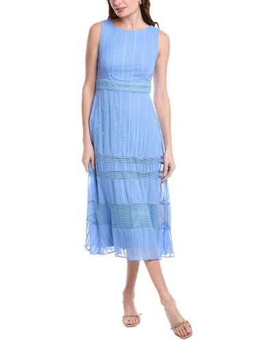 Taylor Midi Dress In Blue