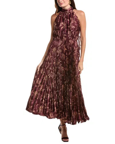 Taylor Midi Dress In Brown