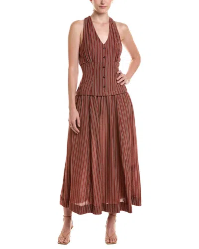 Taylor Midi Dress In Animal Print