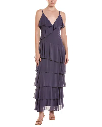 Taylor Midi Dress In Purple