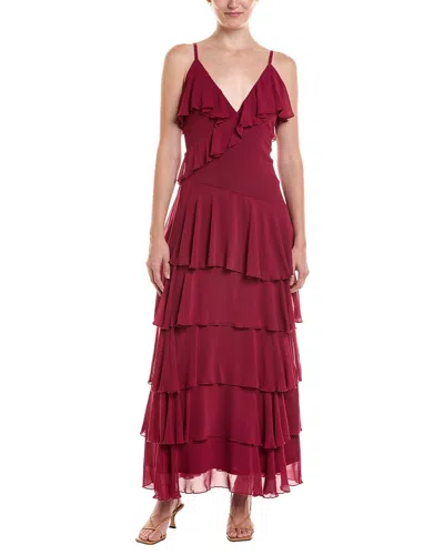 Taylor Midi Dress In Red